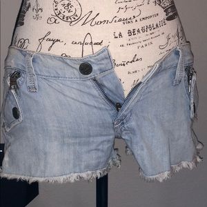 Frankie B. Denim Cutoff Shorts